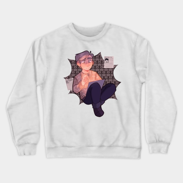 Doctor Watson Crewneck Sweatshirt by moondropbutter